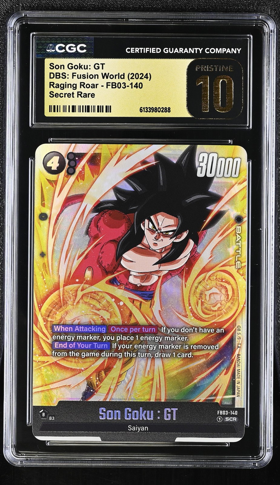 2024 (FB03) Raging Roar - English Son Goku: GT SCR FB03-140