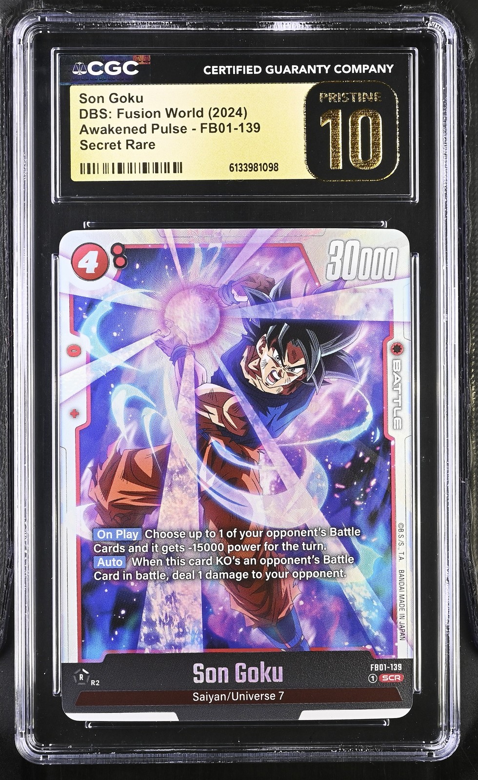 2024 (FB01) Awakened Pulse - English Son Goku SCR FB01-139