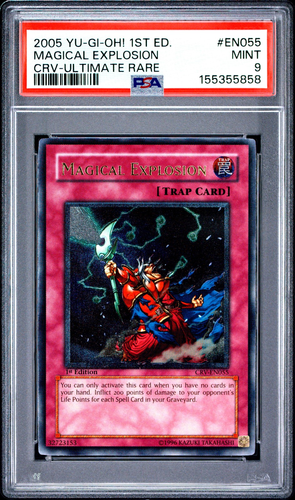 2005 YU-GI-Oh! Crv-Cybernetic Revolution Magical Explosion 1st Edition-Ultimate Rare EN055