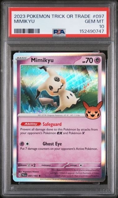 2023 Pokemon Trick or Trade Mimikyu 097
