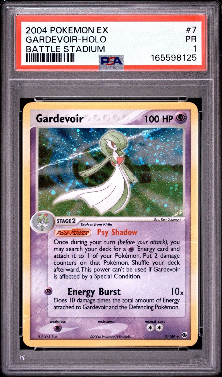 2004 Pokemon EX Battle Stadium Gardevoir-Holo 7