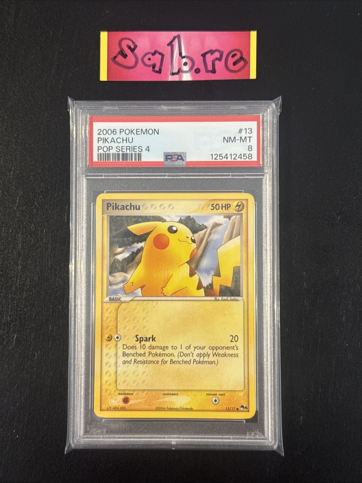 2006 Pokemon Pop Series 4 Pikachu 13