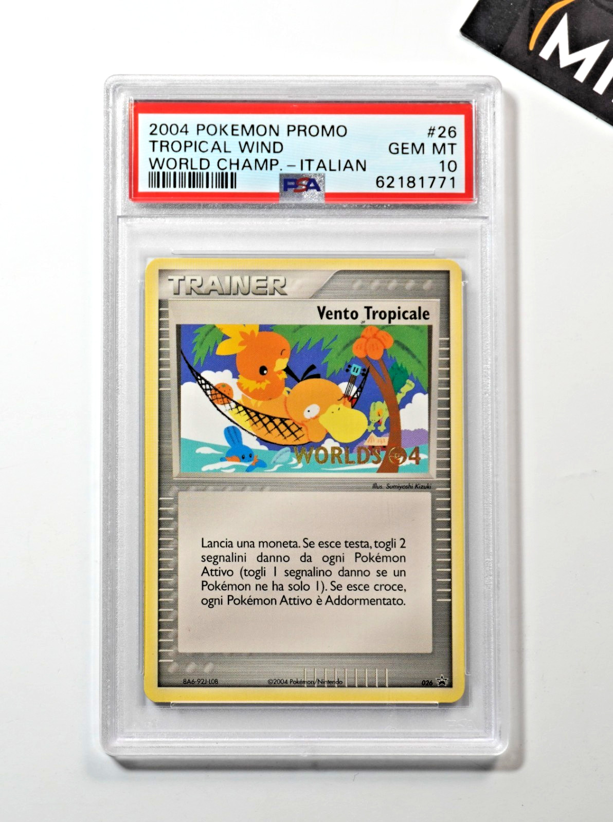 2004 Pokemon World Championships Promo Tropical Wind Italian 26