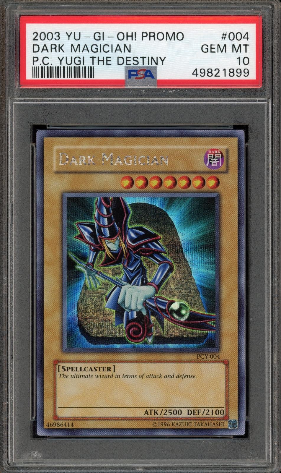 2003 YU-GI-Oh! Promo Dark Magician Power of Chaos: Yugi the Destiny 004