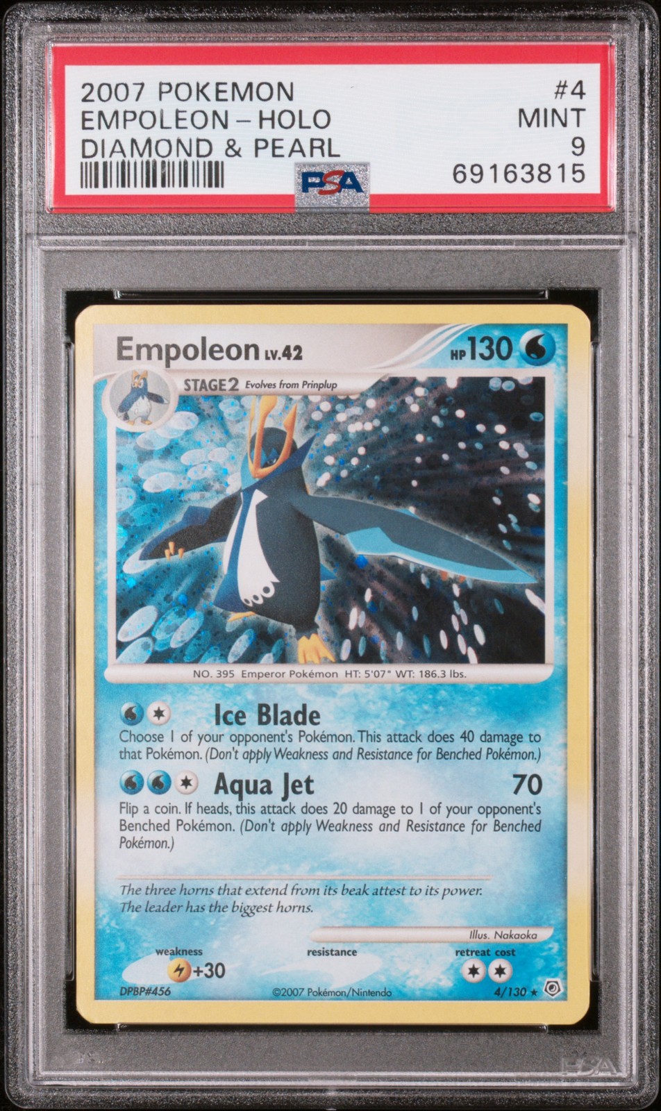 2007 Pokemon Diamond & Pearl Empoleon-Holo 4