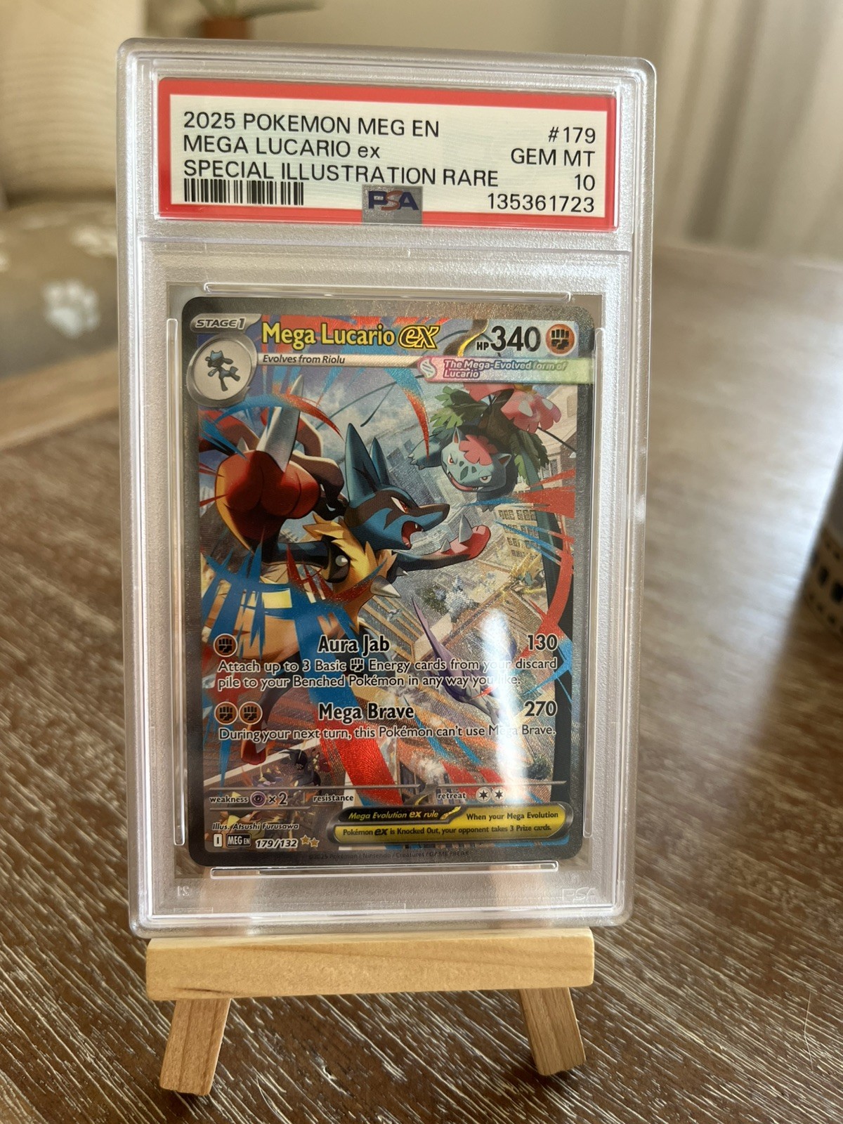 2025 Pokemon Meg EN-Mega Evolution Mega Lucario EX Special Illustration Rare 179