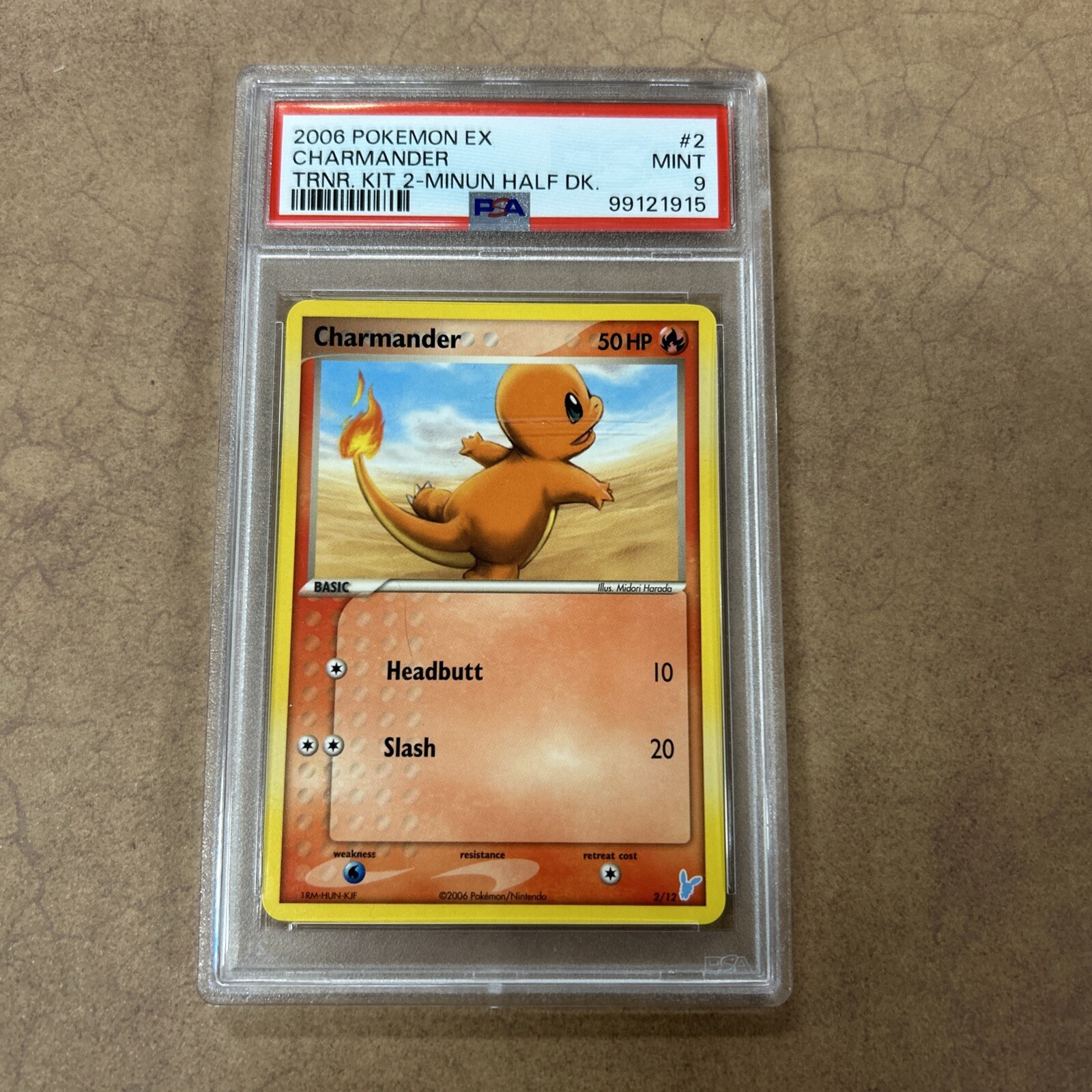 2006 Pokemon EX Trainer Kit 2 Minun Half Deck Charmander 2