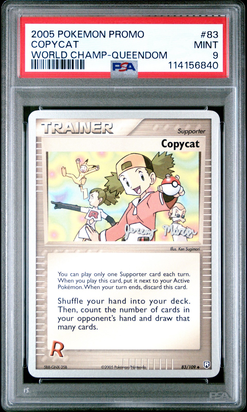 2005 Pokemon World Championships Promo Copycat Queendom 83