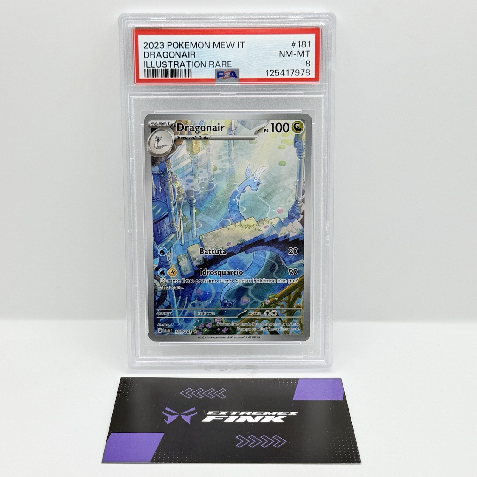 2023 Pokemon Italian Mew It-151 Dragonair Illustration Rare 181