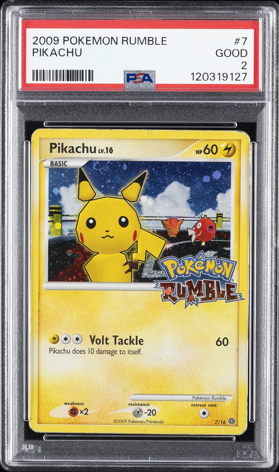 2009 Pokemon Rumble Pikachu 7