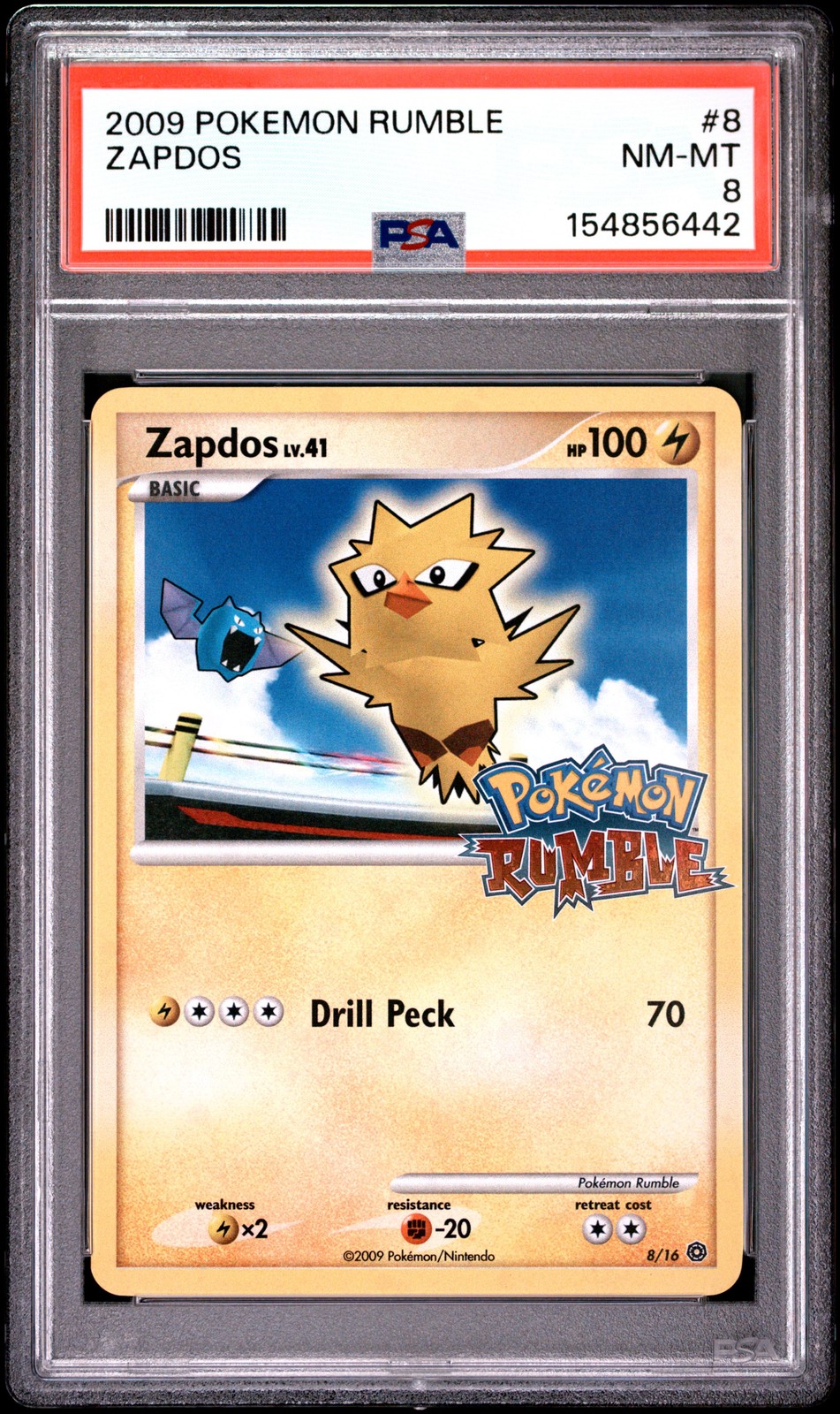 2009 Pokemon Rumble Zapdos 8