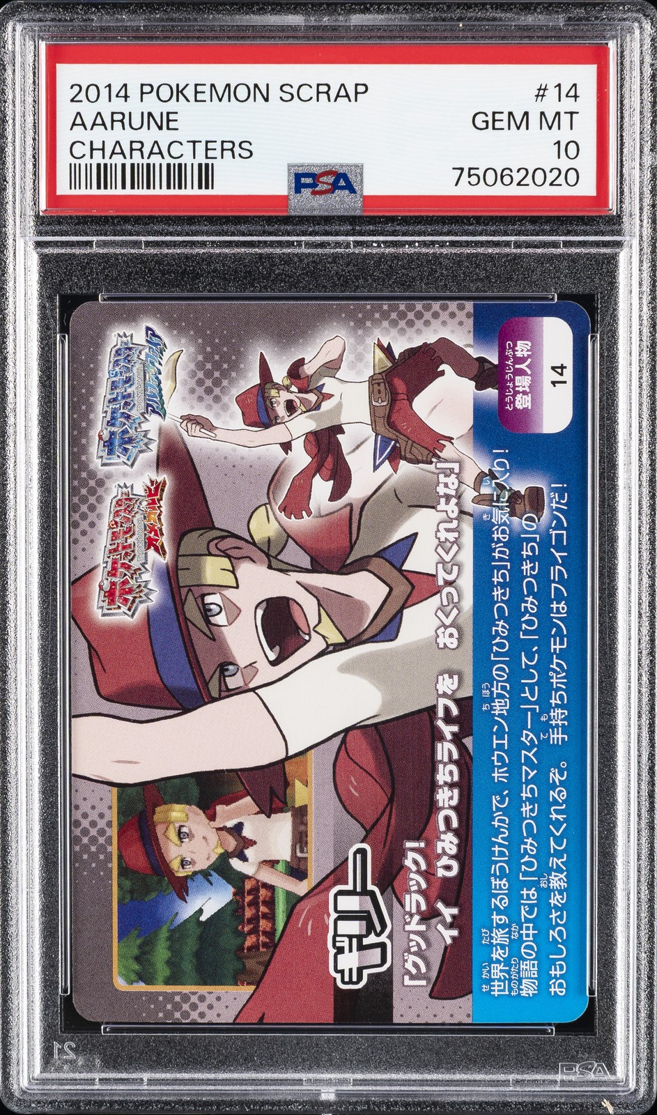 2014 Pokemon Scrap Aarune Characters 14