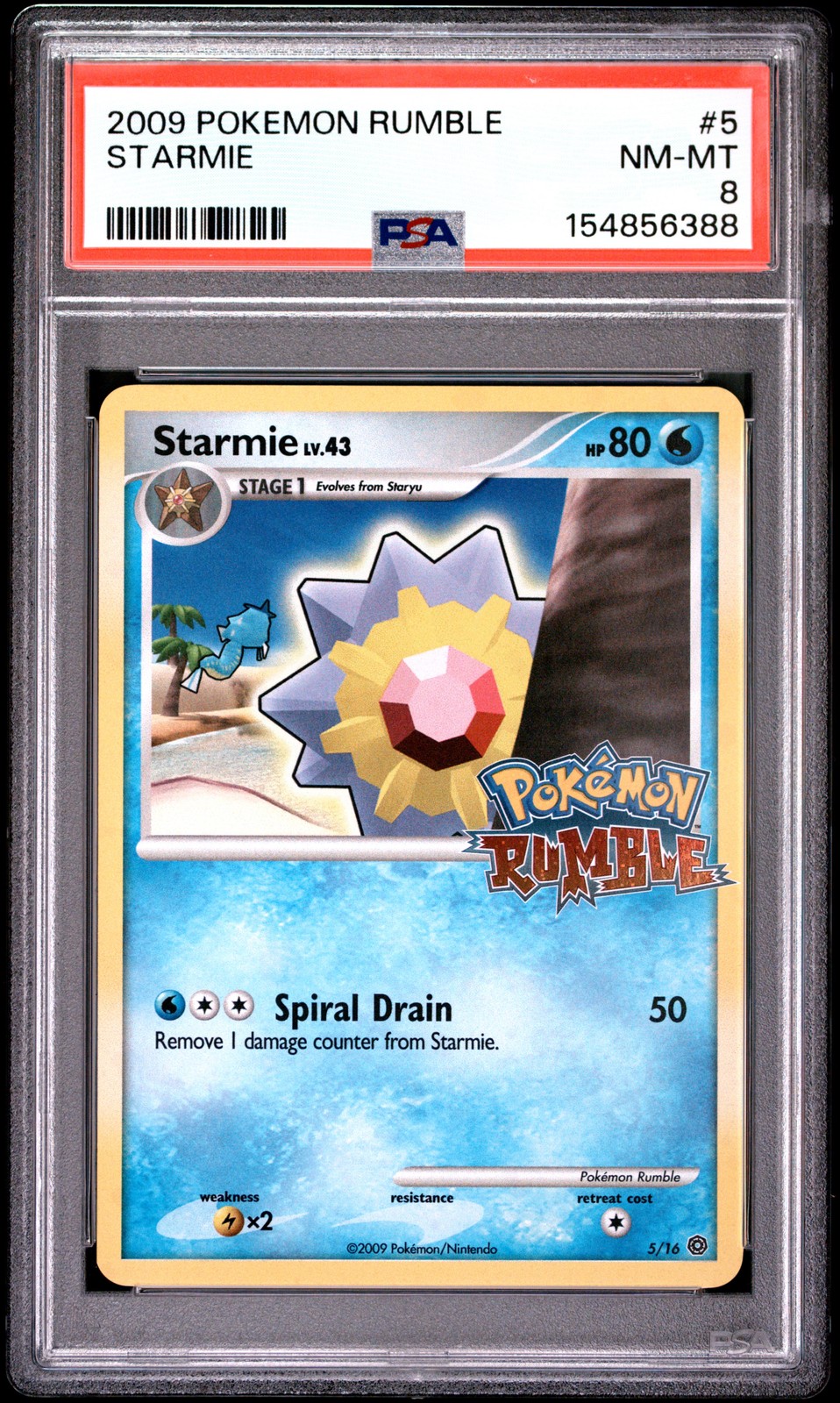 2009 Pokemon Rumble Starmie 5