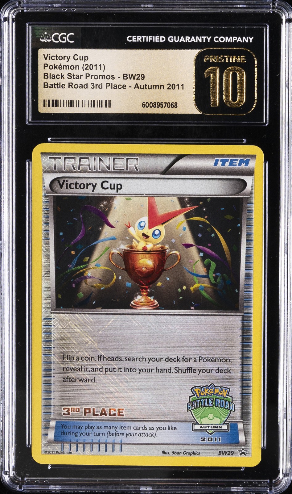 2011 Black Star Promos - Black & White - English Victory Cup Battle Road 3rd Place Autumn 2011 BW29