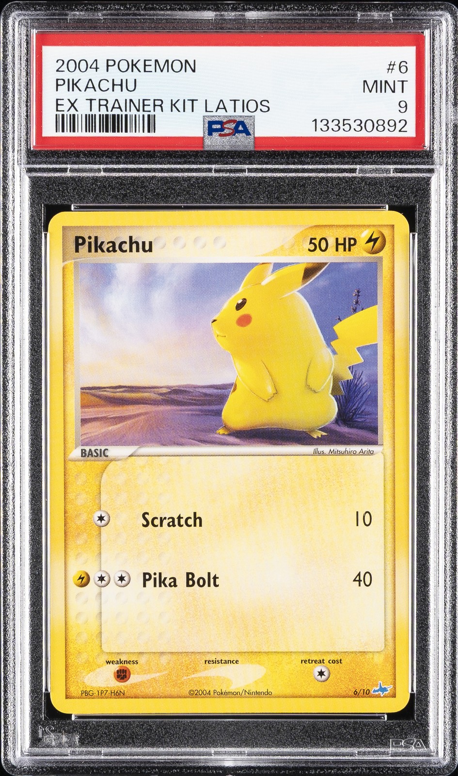 2004 Pokemon EX Trainer Kit Latios Pikachu 6