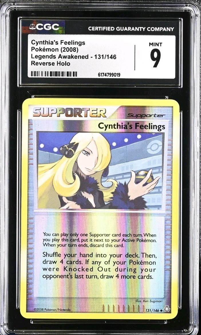 2008 Legends Awakened - English Cynthia's Feelings Uncommon Reverse Holo 131/146
