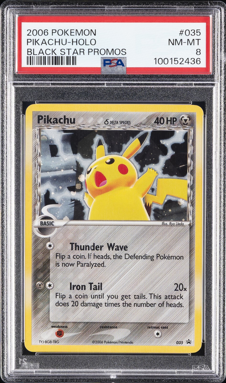 2006 Pokemon Black Star Promos Pikachu-Holo 035