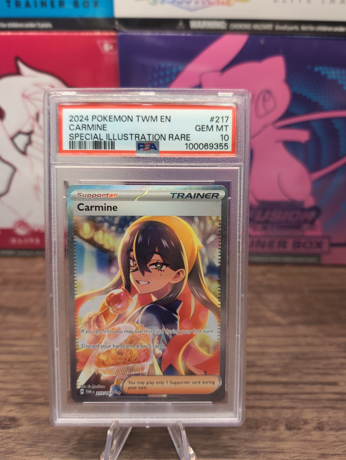 2024 Pokemon Twm EN-Twilight Masquerade Carmine Special Illustration Rare 217