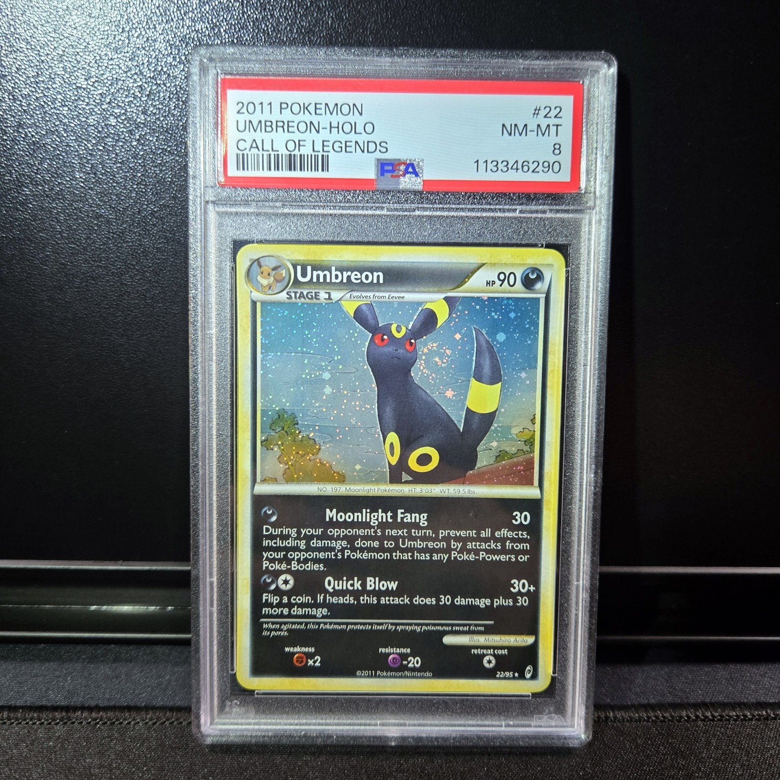 2011 Pokemon Call of Legends Umbreon-Holo 22