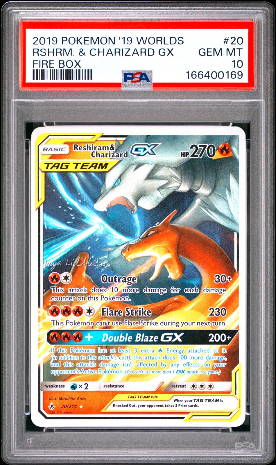 2019 Pokemon 2019 World Championships Deck: Fire Box Reshiram & Charizard GX 20