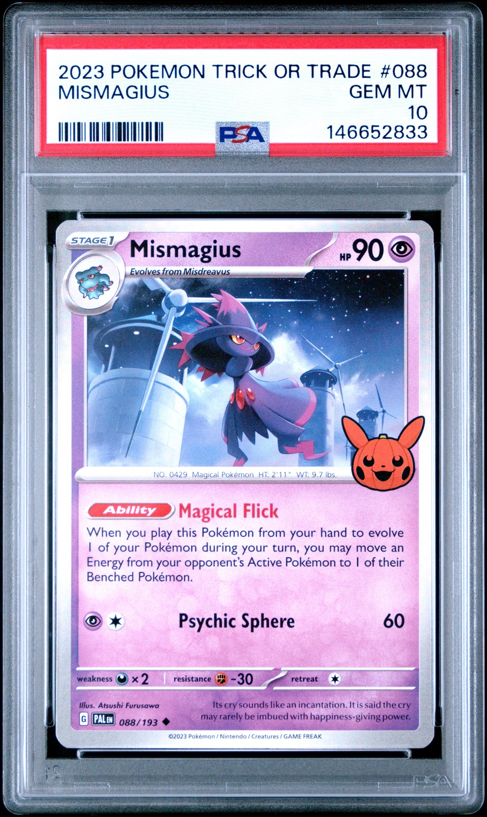 2023 Pokemon Trick or Trade Mismagius 088
