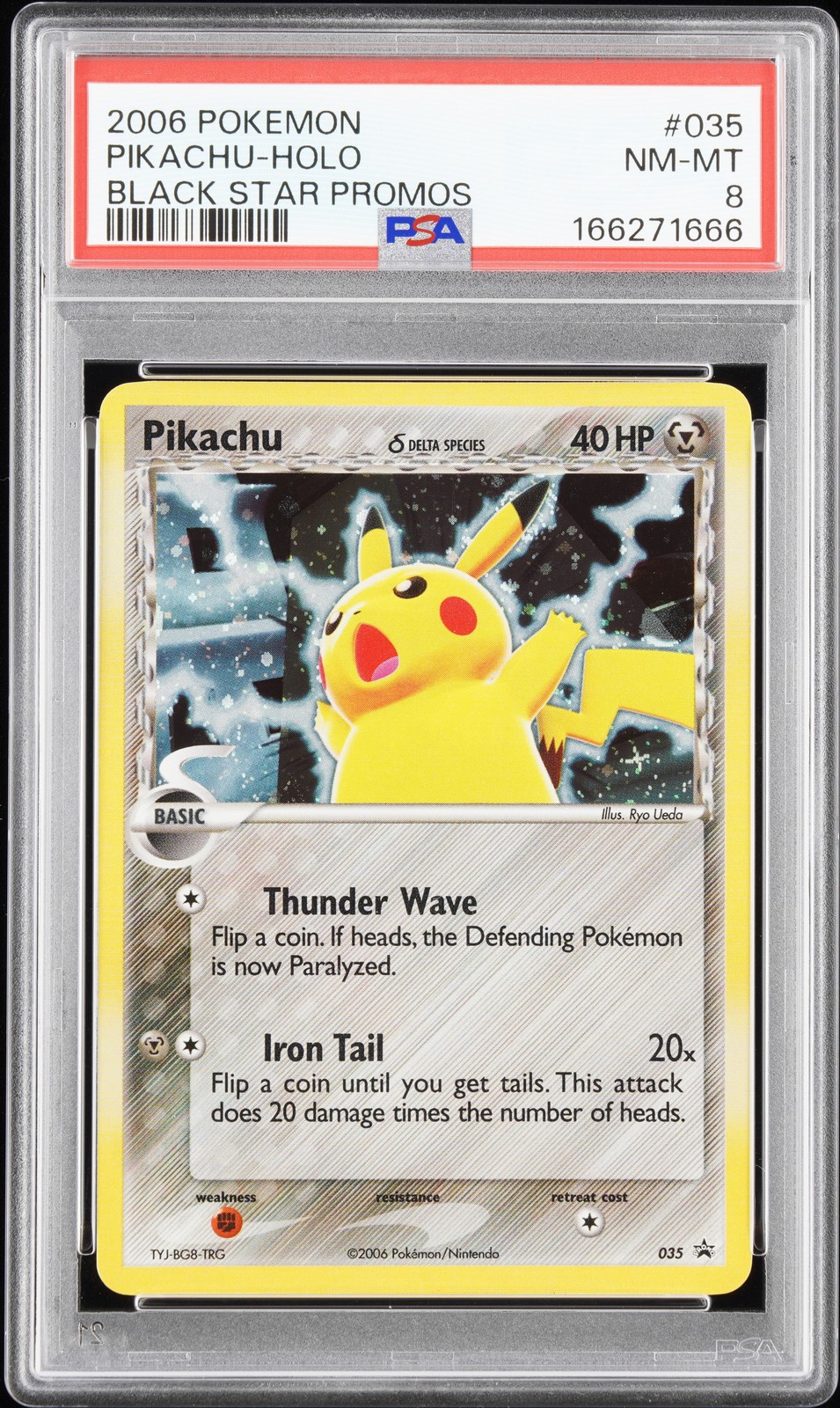 2006 Pokemon Black Star Promos Pikachu-Holo 035
