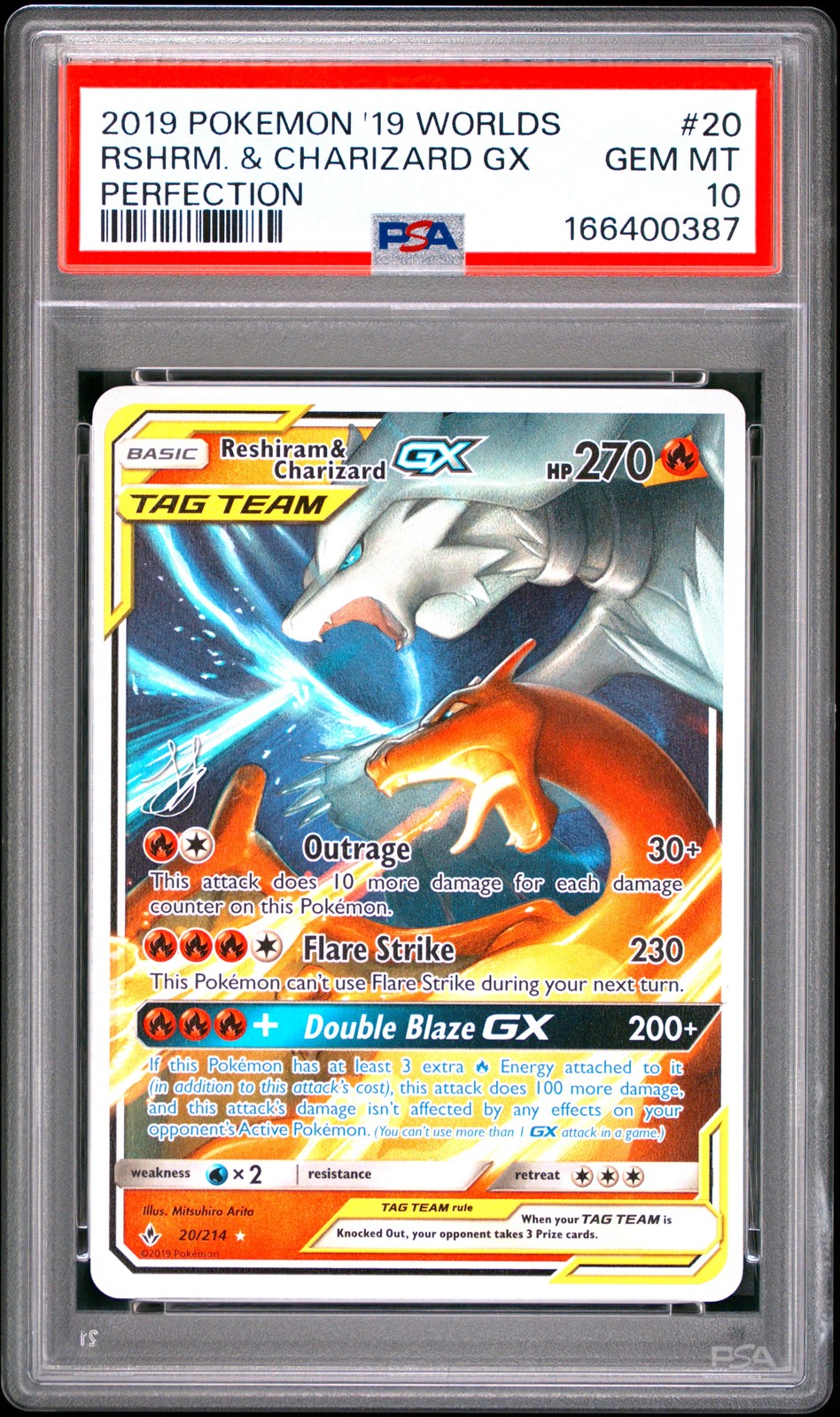 2019 Pokemon 2019 World Championships Deck: Perfection Reshiram & Charizard GX 20