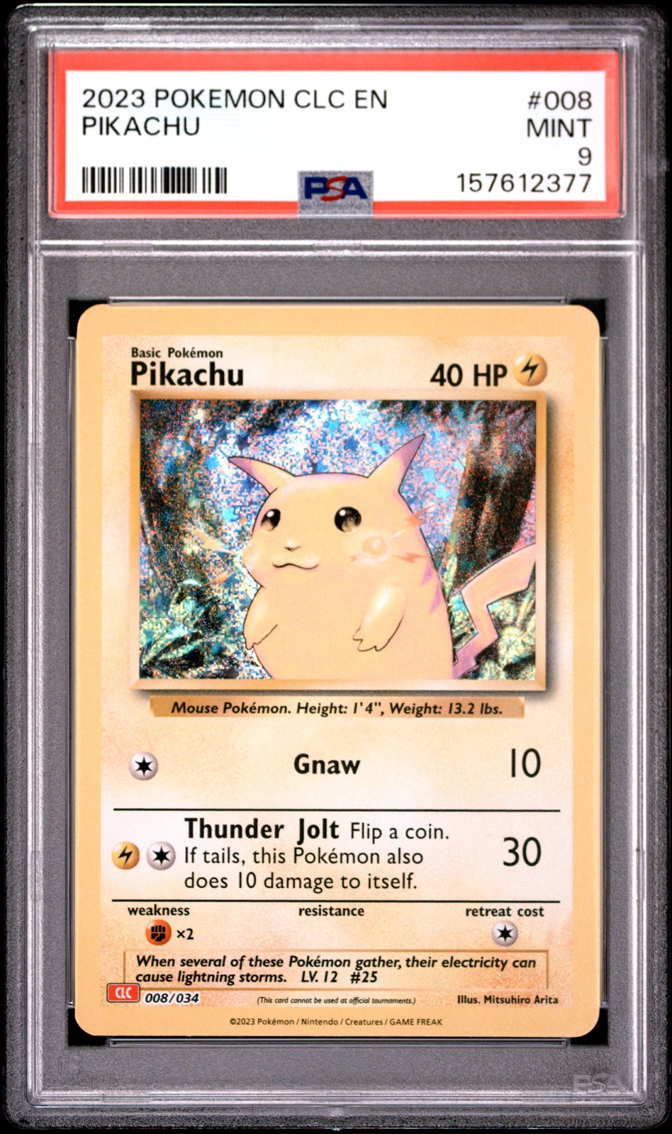 2023 Pokemon Clc-Trading Card Game Classic Charizard & HO-Oh EX Deck Pikachu 008