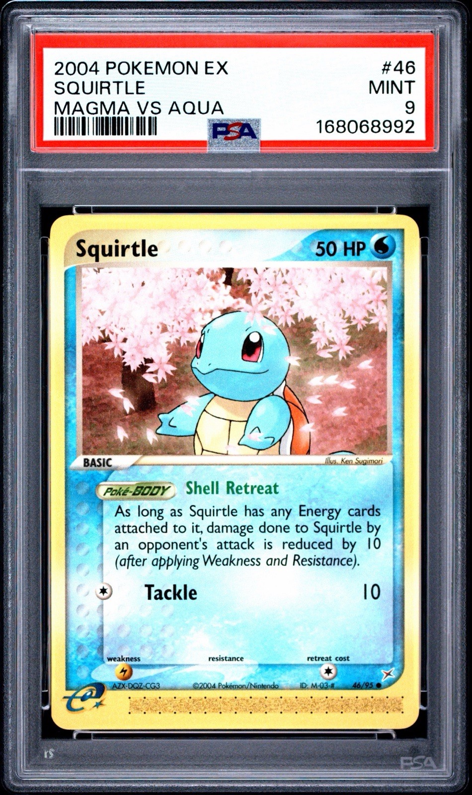 2004 Pokemon EX Team Magma VS Team Aqua Squirtle 46