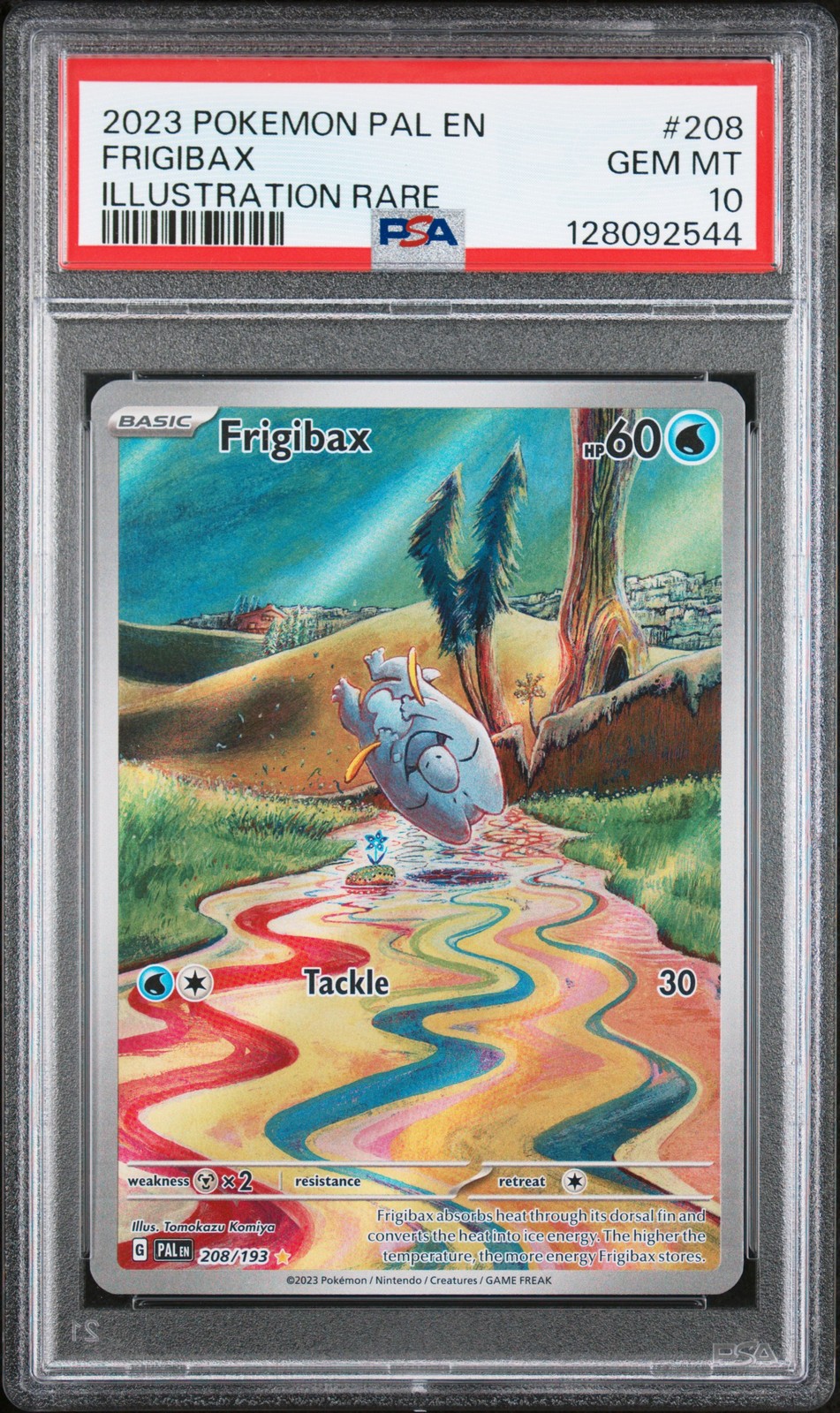 2023 Pokemon Pal EN-Paldea Evolved Frigibax Illustration Rare 208