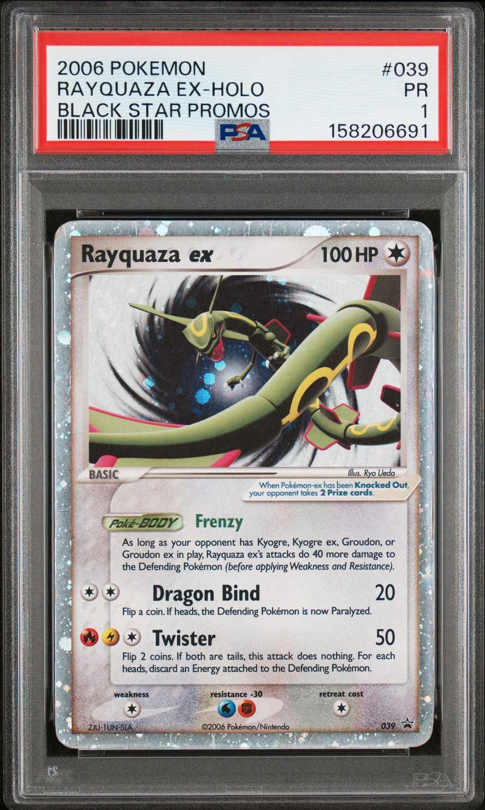 2006 Pokemon Black Star Promos Rayquaza EX-Holo 039