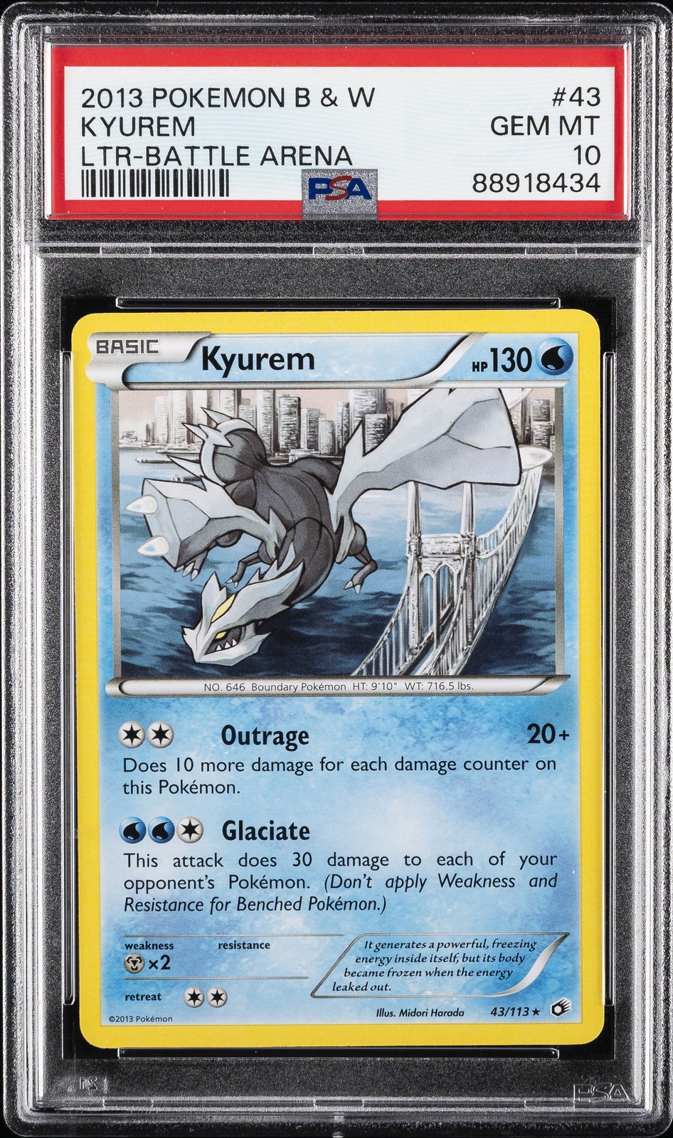 2013 Pokemon Black & White Legendary Treasures Kyurem Battle Arena 43