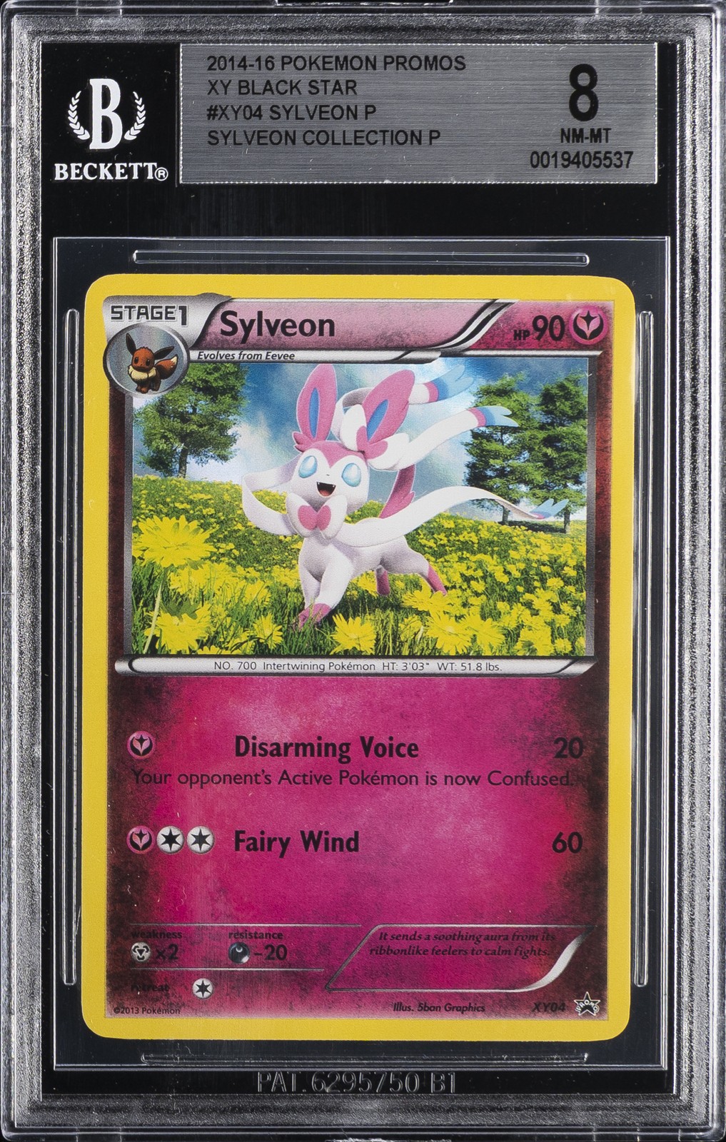 2014 Pokemon XY Black Star Promos Sylveon P/(Sylveon Collection) XY04