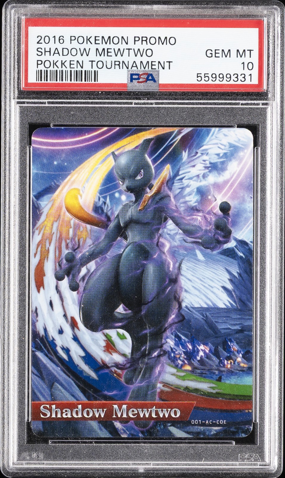 2016 Pokemon Promo Pokken Tournament Shadow Mewtwo