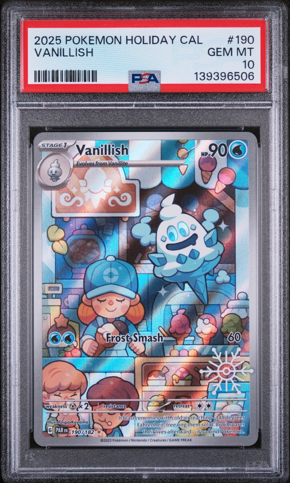 2025 Pokemon Holiday Calendar Vanillish 190