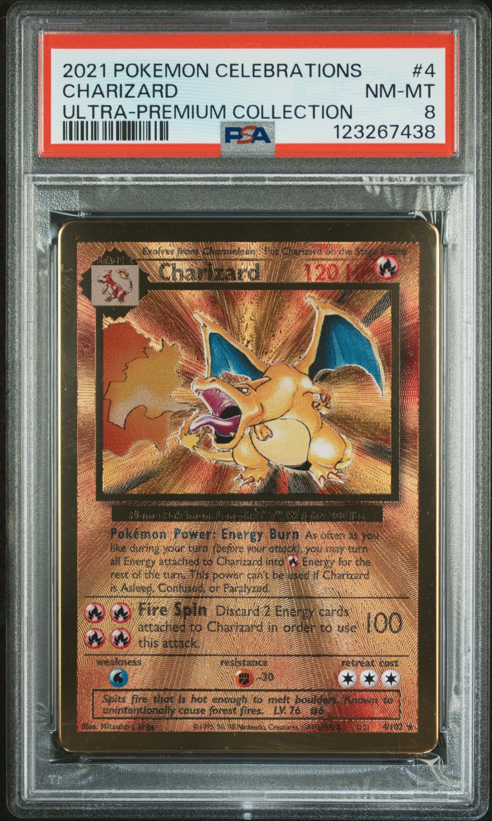 2021 Pokemon Celebrations Ultra-Premium Collection Charizard 4
