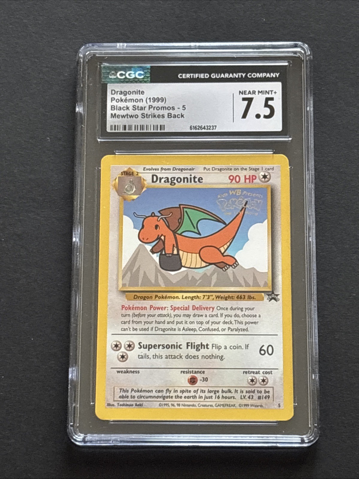 1999 Black Star Promos - WotC - English Dragonite Mewtwo Strikes Back 5