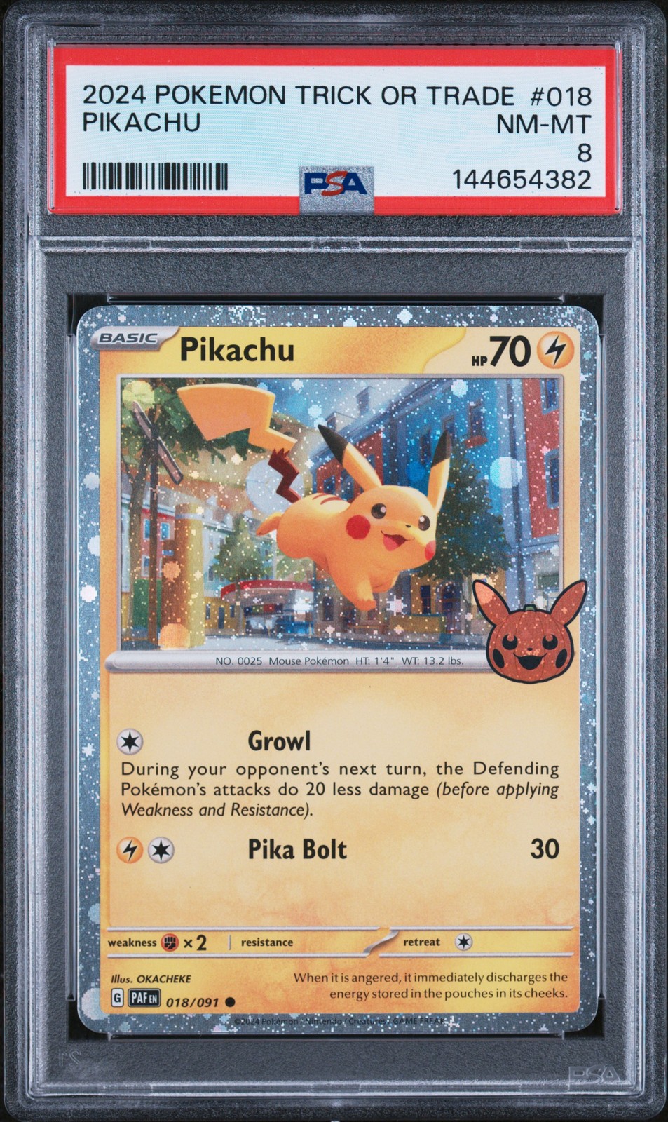 2024 Pokemon Trick or Trade Pikachu 018