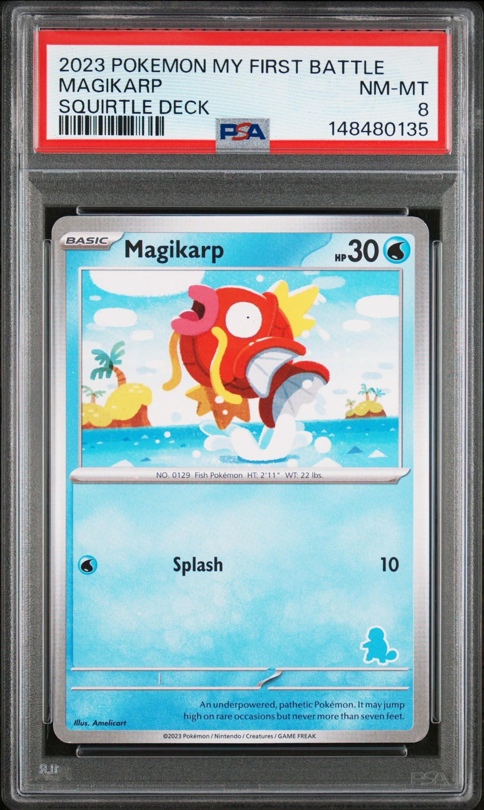 2023 Pokemon My First Battle-Squirtle Deck Magikarp