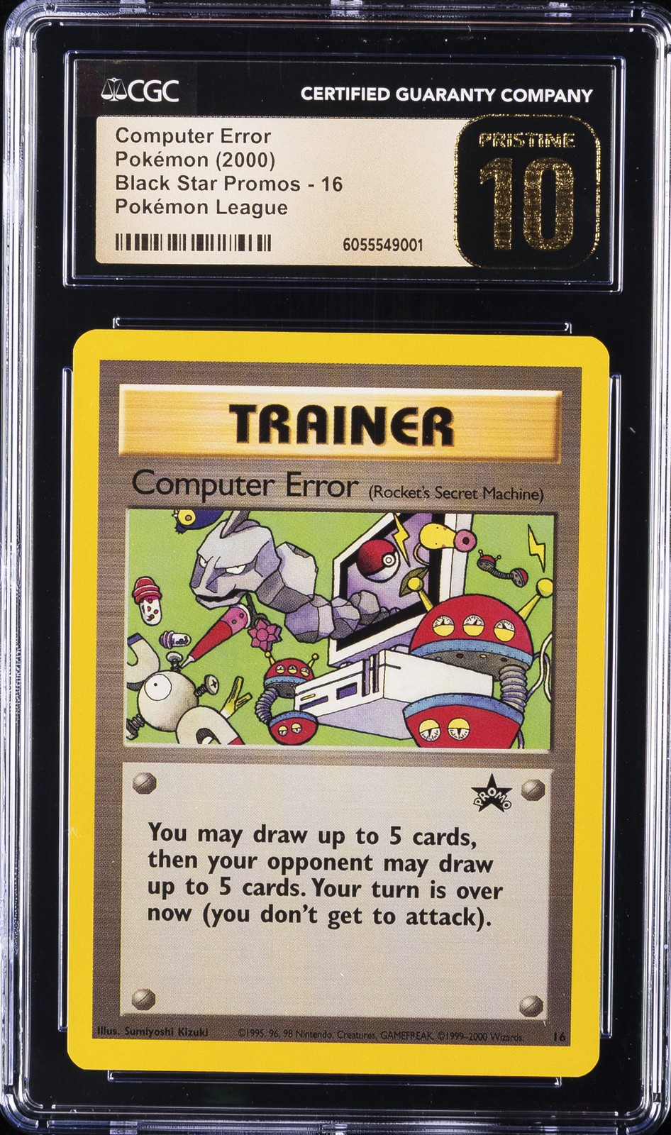 2000 Black Star Promos - WotC - English Computer Error Pokémon League 16