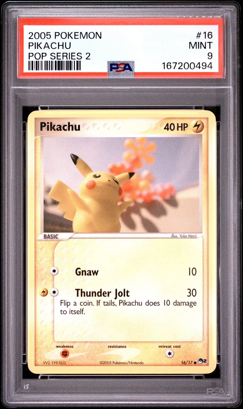 2005 Pokemon Pop Series 2 Pikachu 16