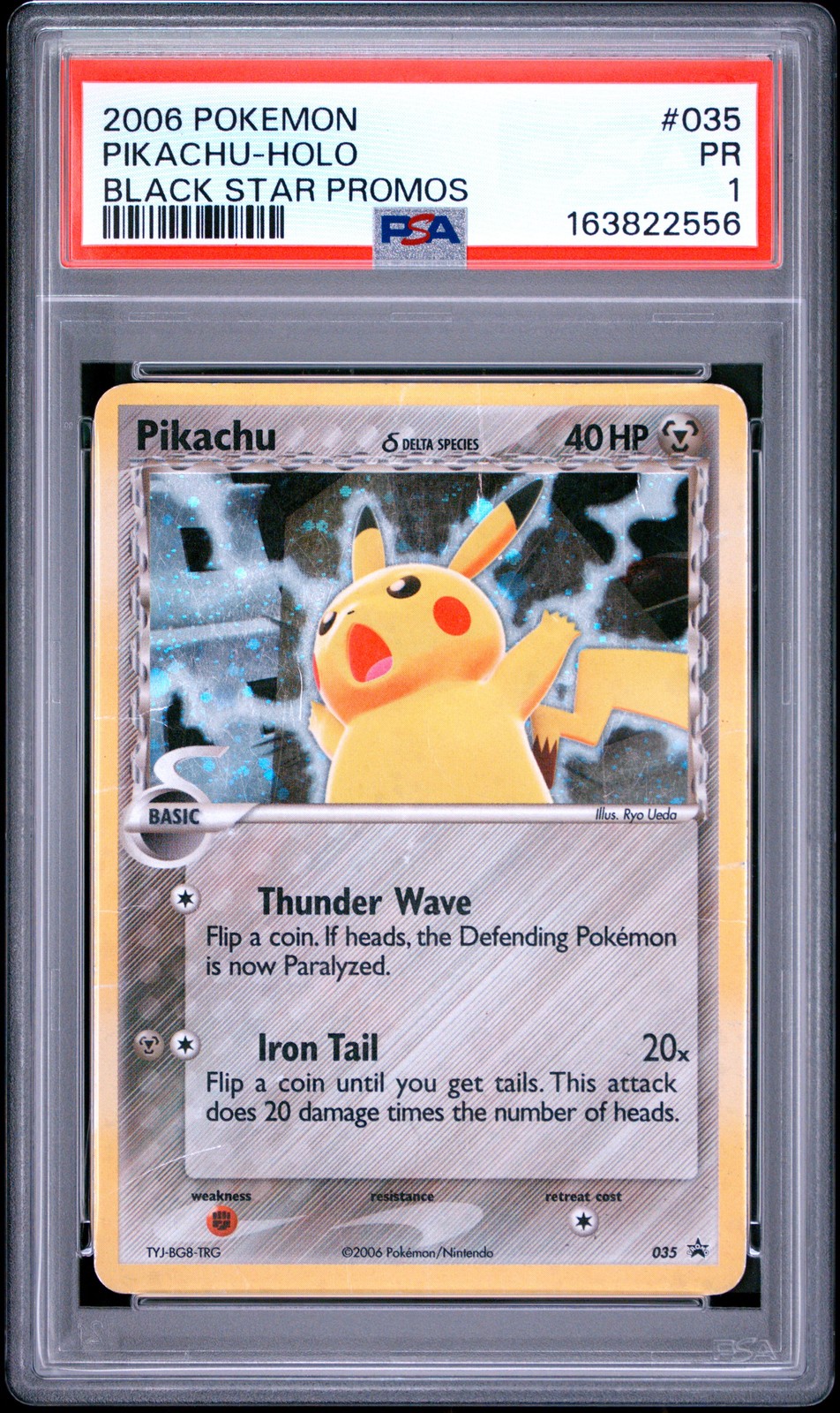 2006 Pokemon Black Star Promos Pikachu-Holo 035