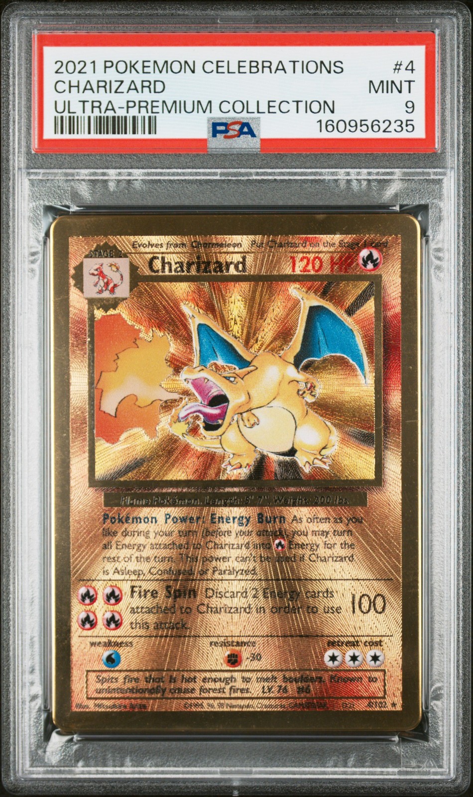 2021 Pokemon Celebrations Ultra-Premium Collection Charizard 4