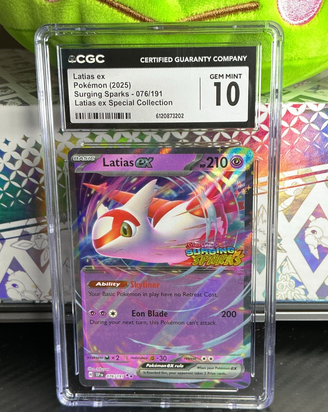 2025 Surging Sparks - SSP EN - English Latias ex Latias ex Special Collection 076/191