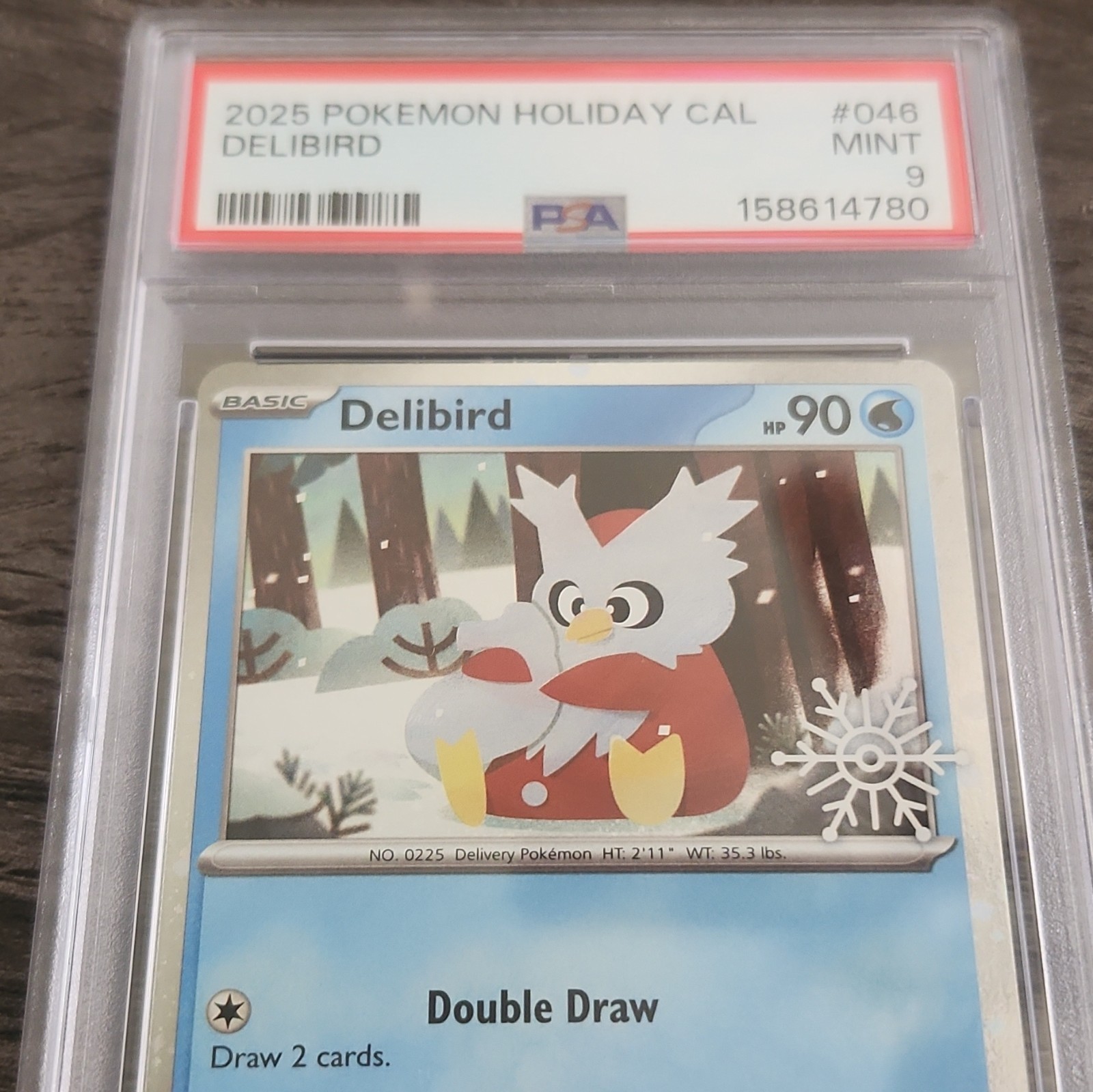 2025 Pokemon Holiday Calendar Delibird 046