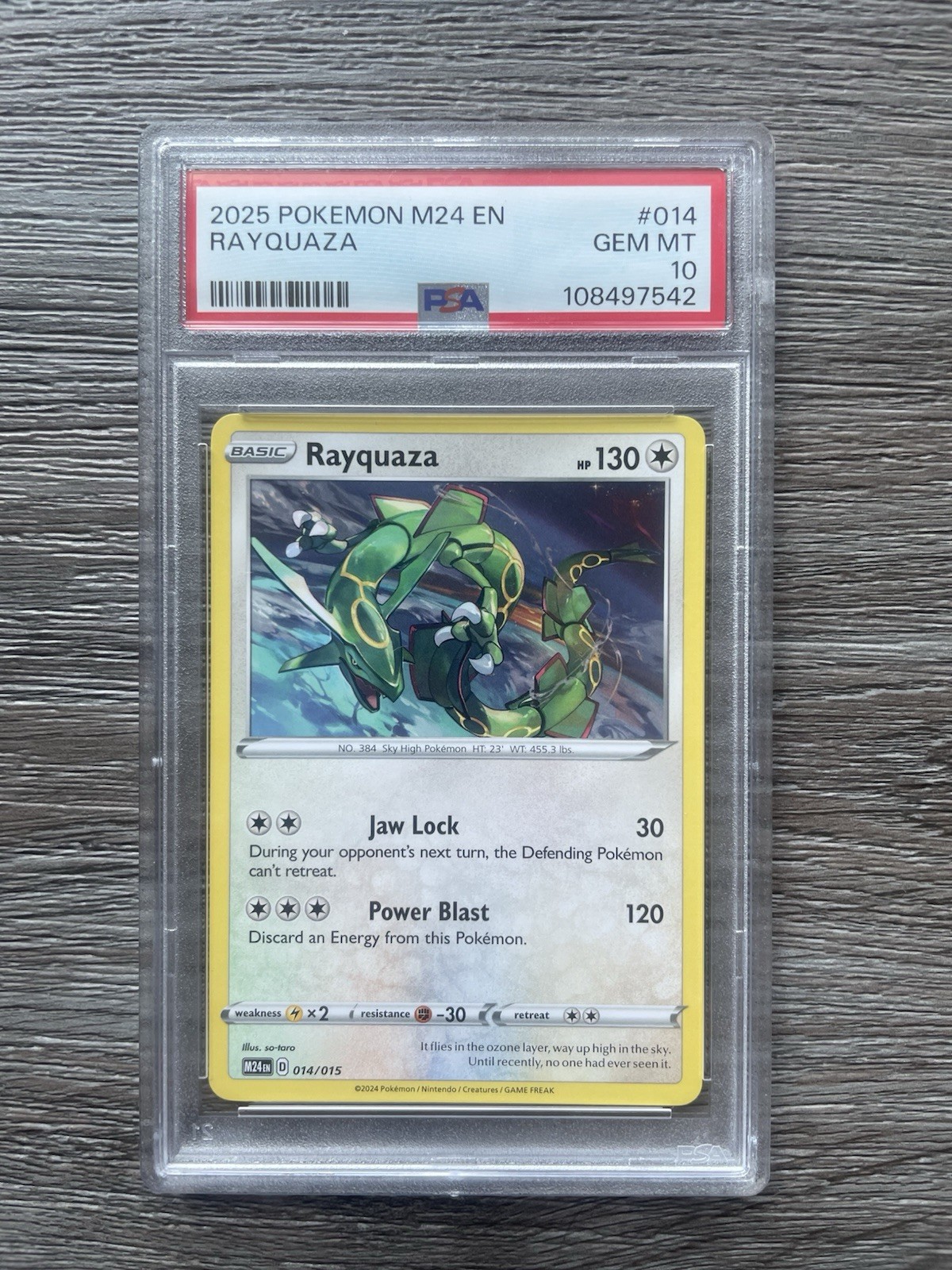 2025 Pokemon M24 EN-Mcdonald's Collection Rayquaza 014