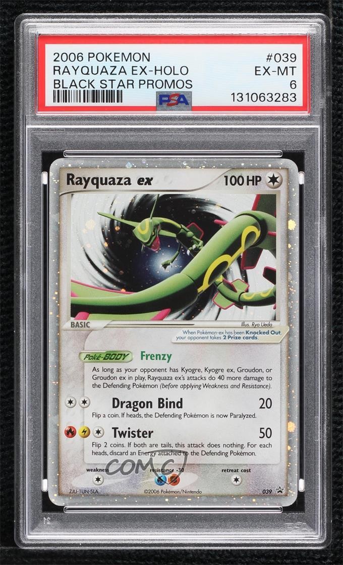 2006 Pokemon Black Star Promos Rayquaza EX-Holo 039