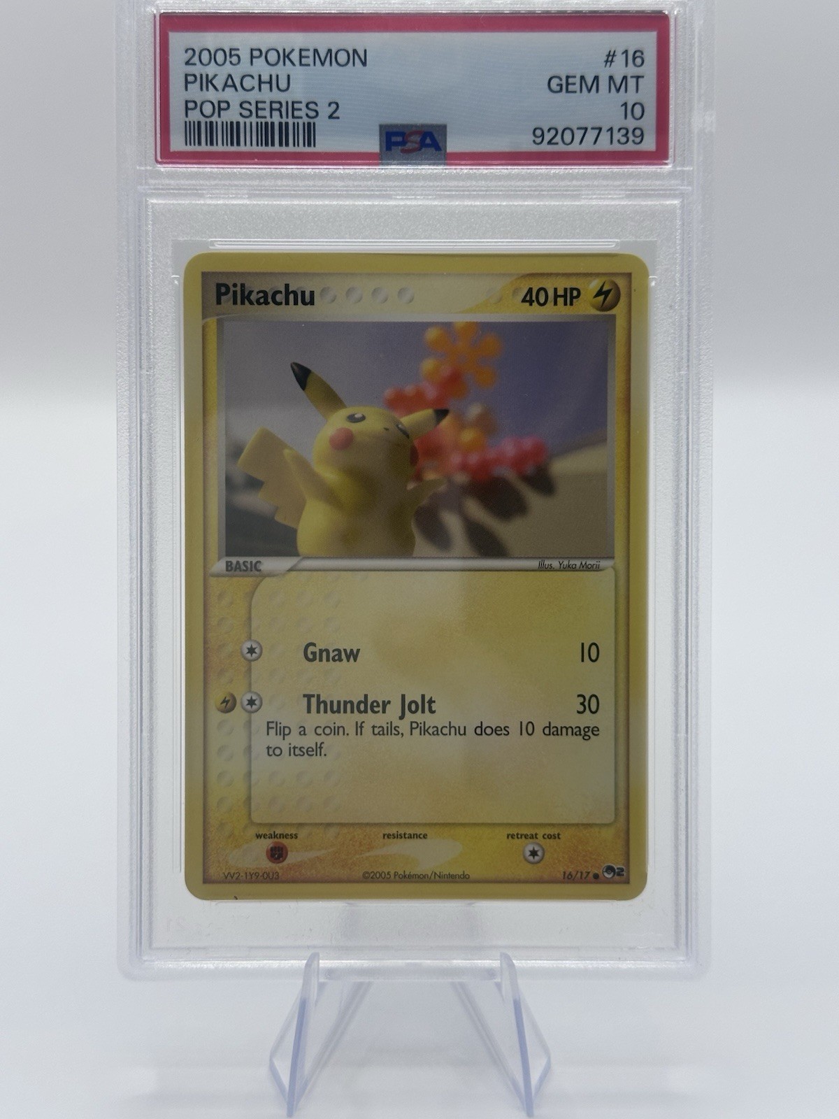 2005 Pokemon Pop Series 2 Pikachu 16