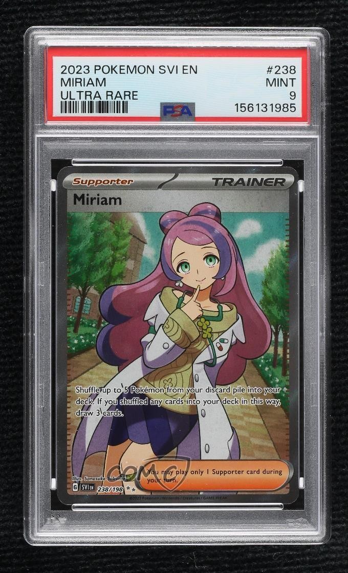 2023 Pokemon Svi EN-Scarlet & Violet Miriam Ultra Rare 238
