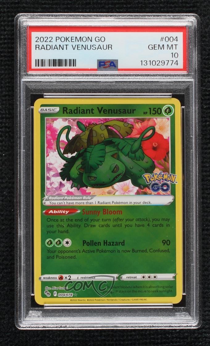 2022 Pokemon Go Radiant Venusaur 004
